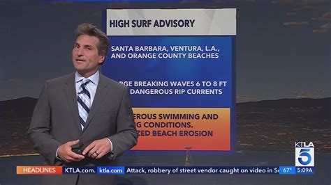 High surf to batter Southern California this week
